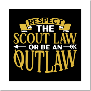 Scouting - Respect the scout law Posters and Art